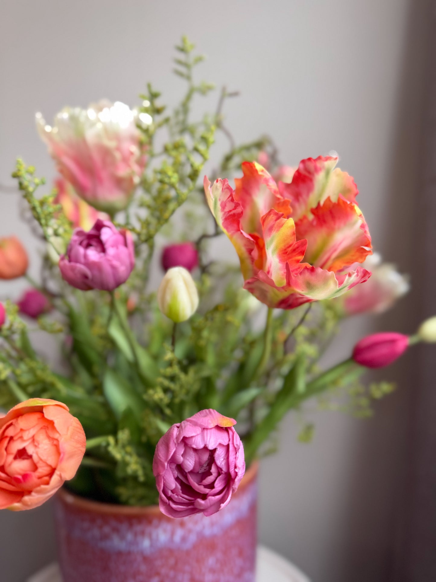 Boeket Lilou | inclusief pot - Geluk in bloei