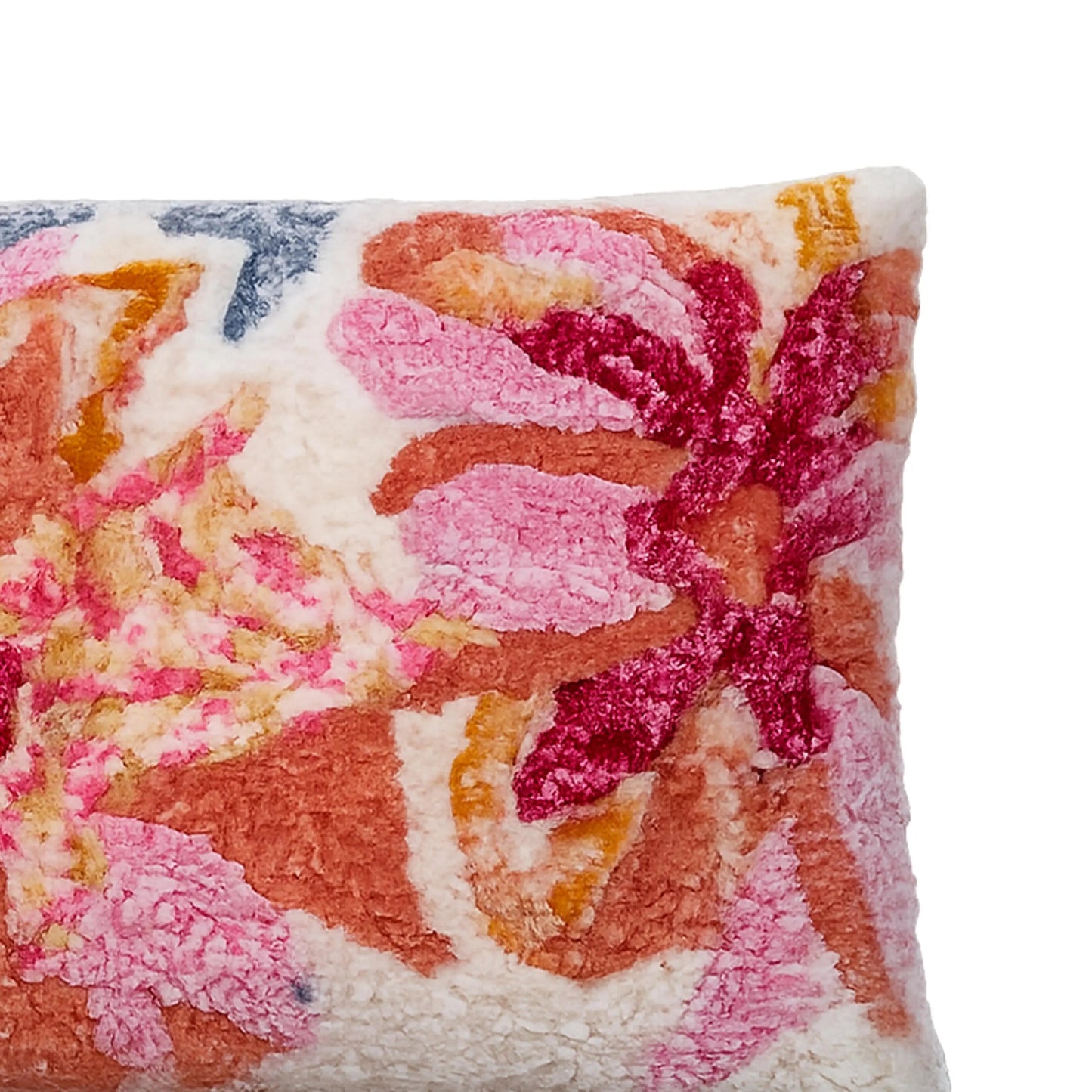 Kussen handgeweven Camellia | 50x30cm Geluk in bloei