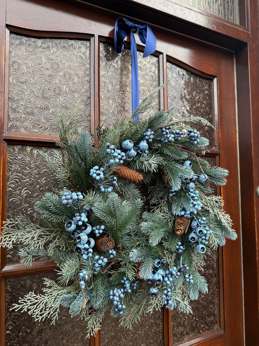 Deurkrans Blauwe bessen | Ø 60 cm