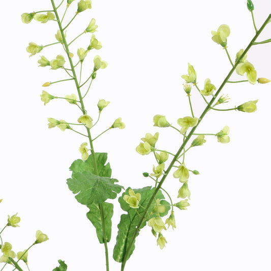Kunstbloem Raapzaadbloem groen | 110 cm Geluk in bloei