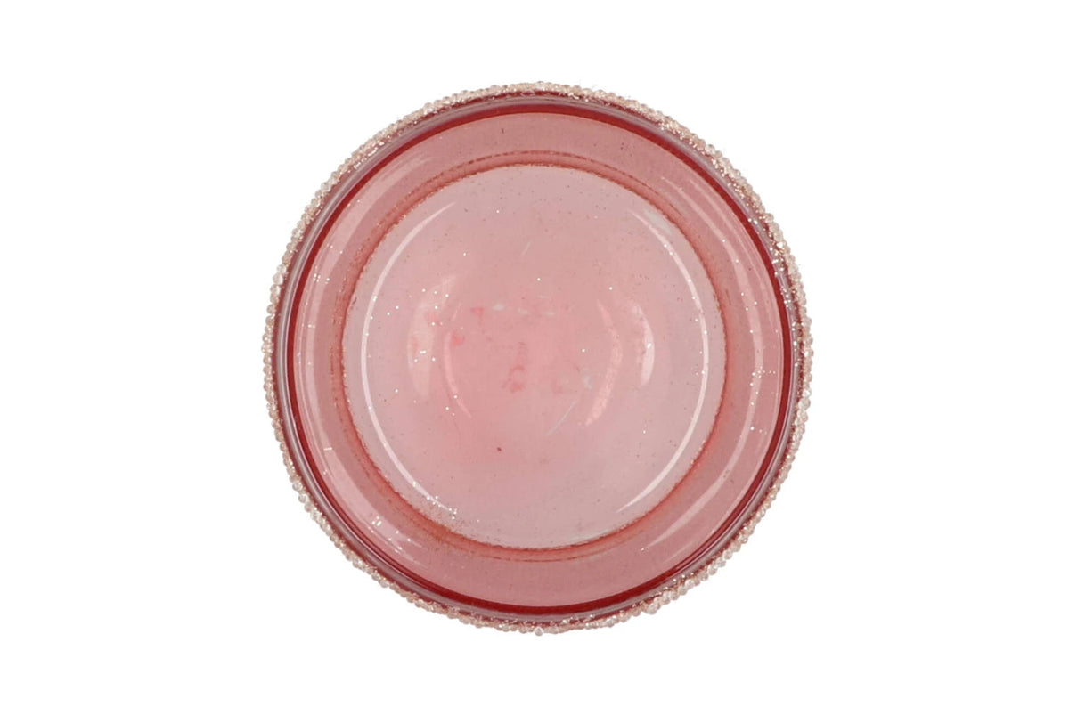 Ruby Shiny Waxinelichthouder Roze | 2 Maten Geluk in bloei