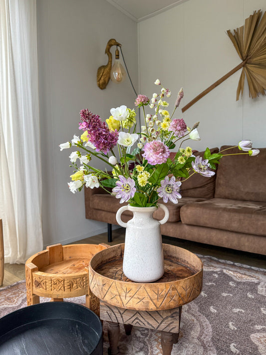 Boeket Bobbi Geluk in bloei