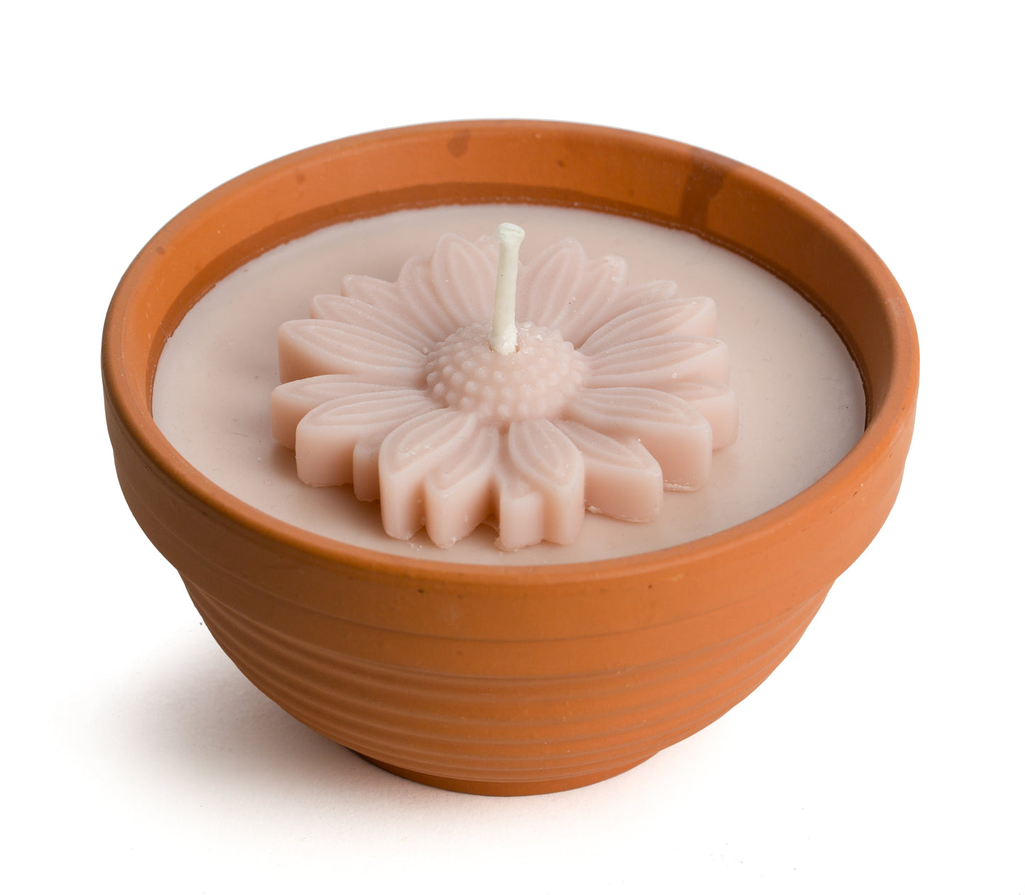 Flower bowl outdoor kaars | Diverse kleuren Geluk in bloei