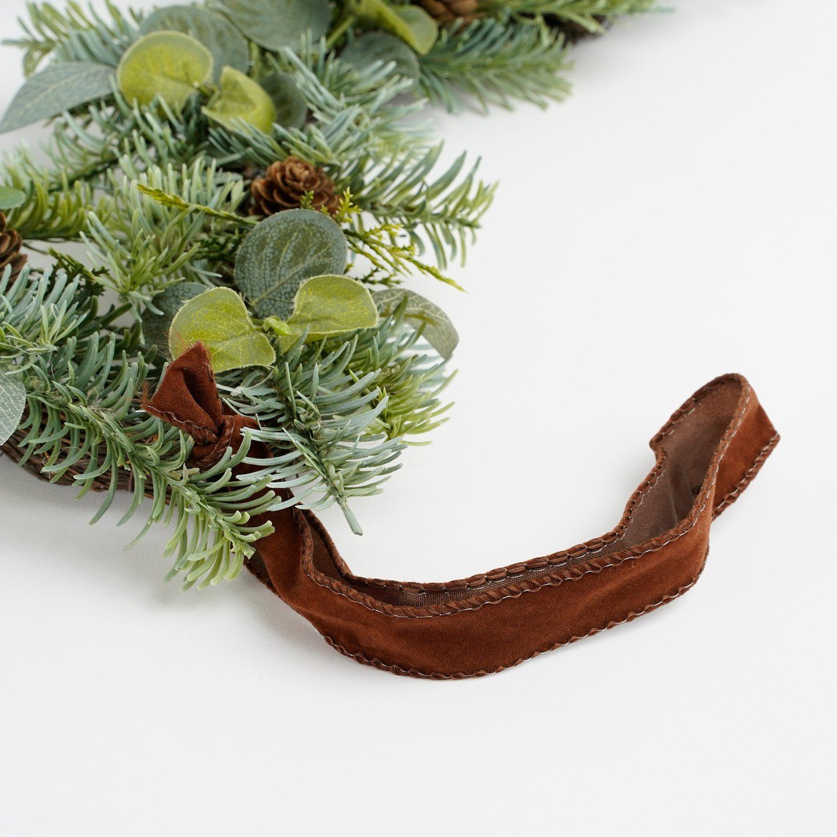 Kerstkrans Groene Ster | 60 cm Geluk in bloei