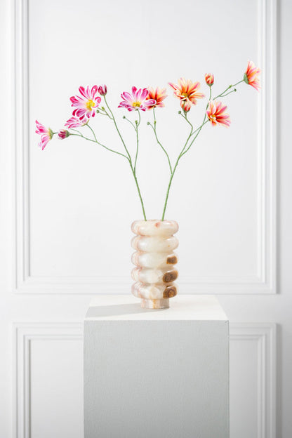 Margriet paars 65 cm Geluk in bloei