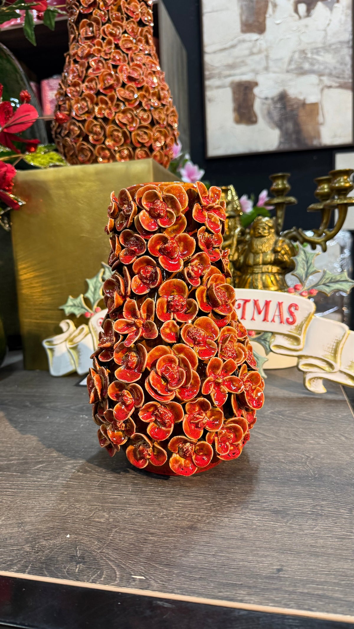 Vaas Noma | Ø21 × H32 cm Geluk in bloei