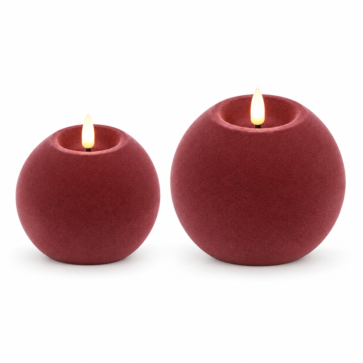LED bolkaars Lyon velvet – Oudroze | Countryfield Geluk in bloei