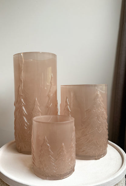 Windlicht Cozy Frosted | Beige of Zand