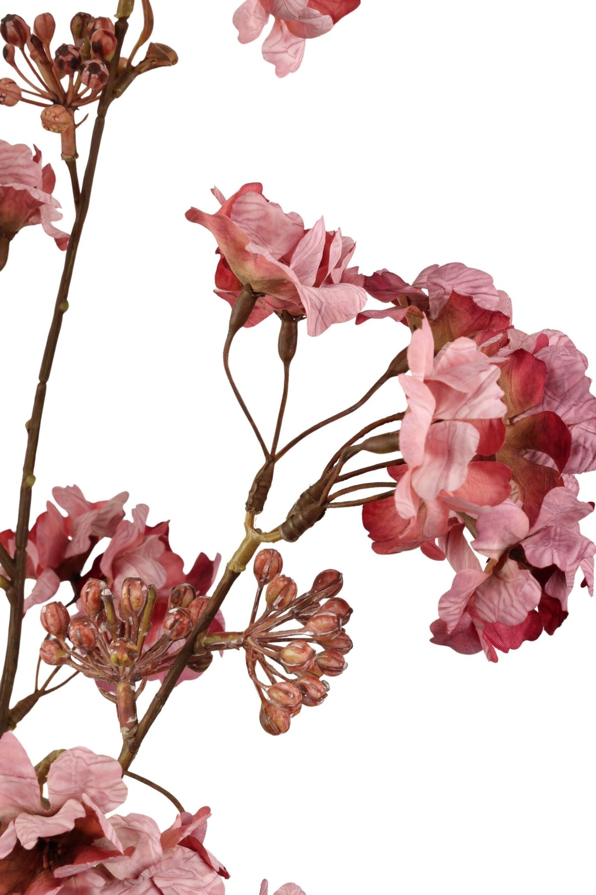 Bloesemtak 88 cm | Roze Geluk in bloei