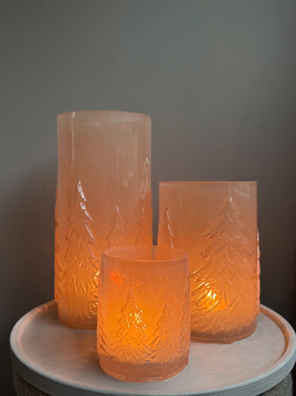 Windlicht Cozy Frosted | Beige of Zand