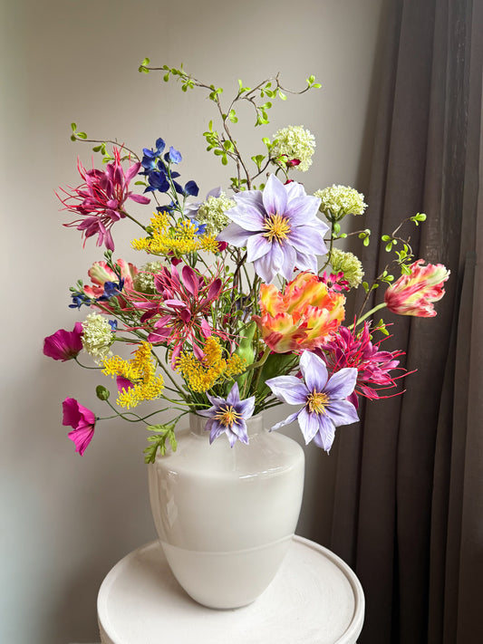 Boeket Pippa Geluk in bloei