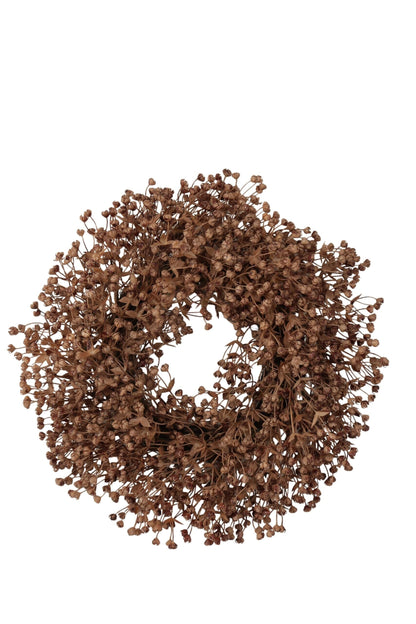 PRE-ORDER Vlaskrans 36 cm | Koffie Geluk in bloei