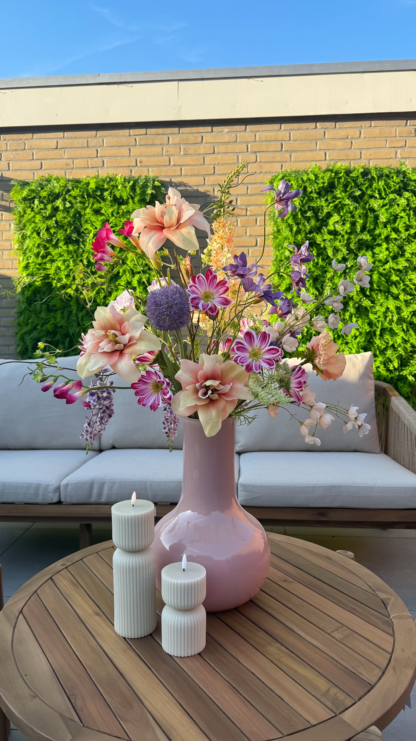 Boeket Millie Geluk in bloei
