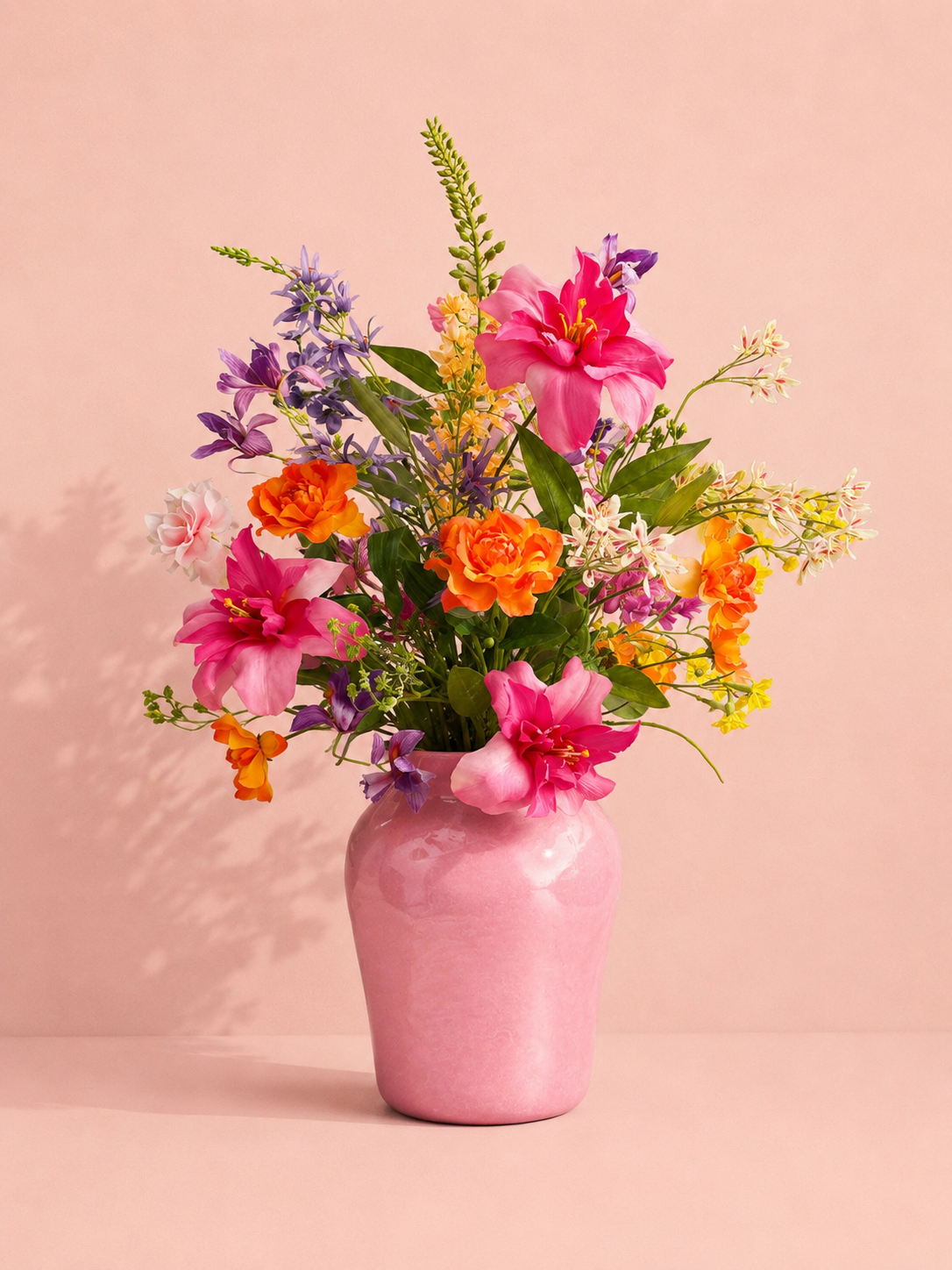 Boeket Lilly Geluk in bloei