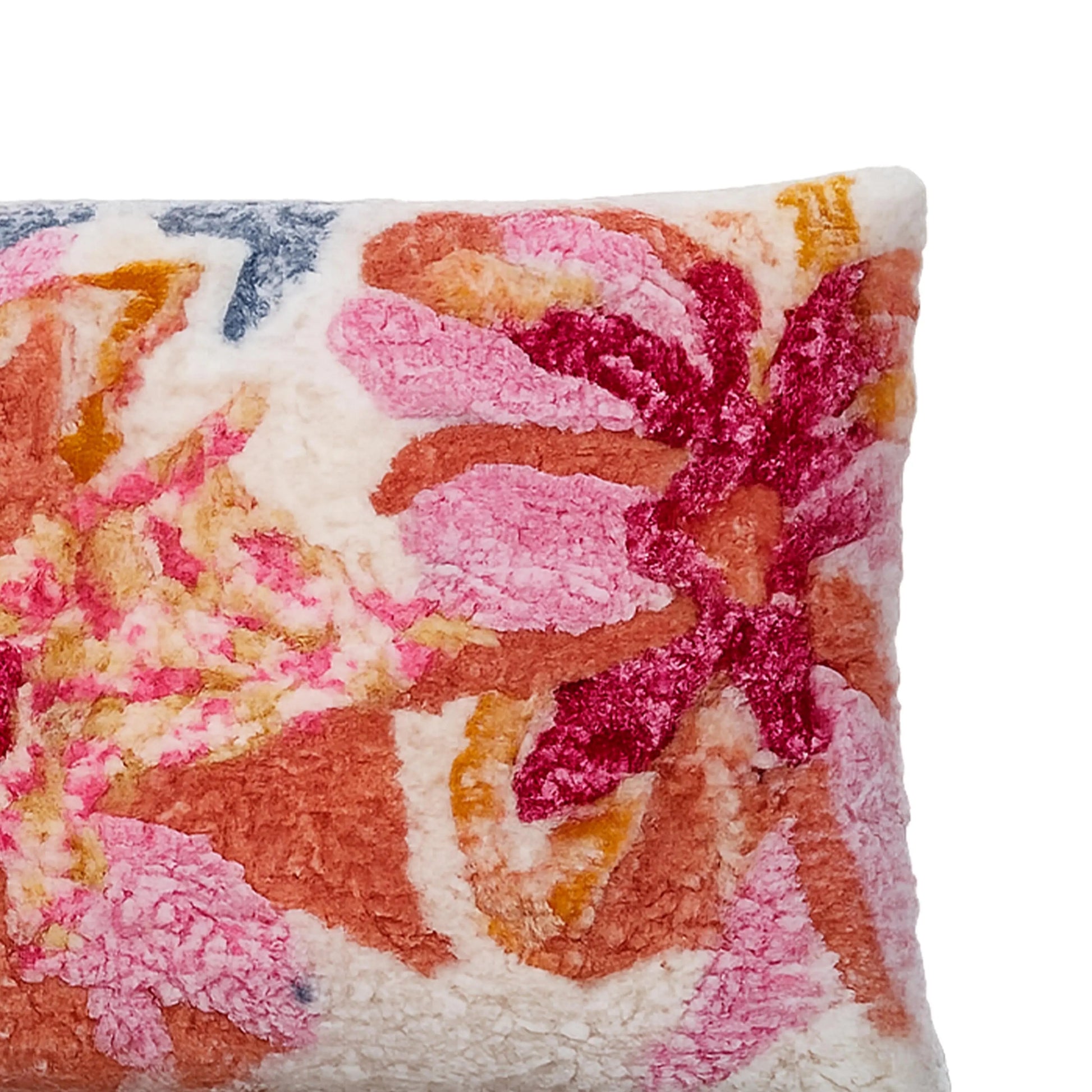 Kussen handgeweven Camellia | 50x30cm Geluk in bloei