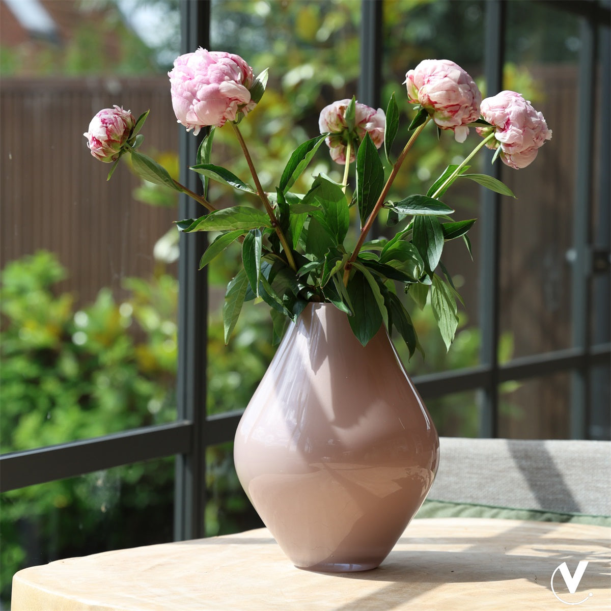 Vaas Lesse | Pastel Pink | in 2 maten Geluk in bloei