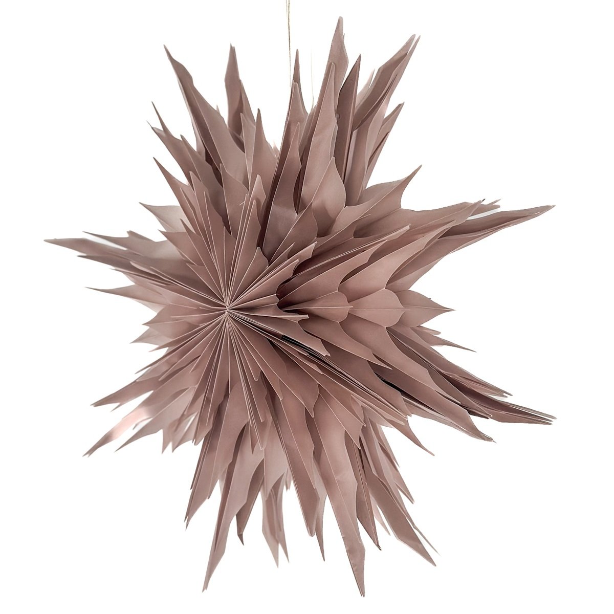 Kerstster 'Ice' oudroze