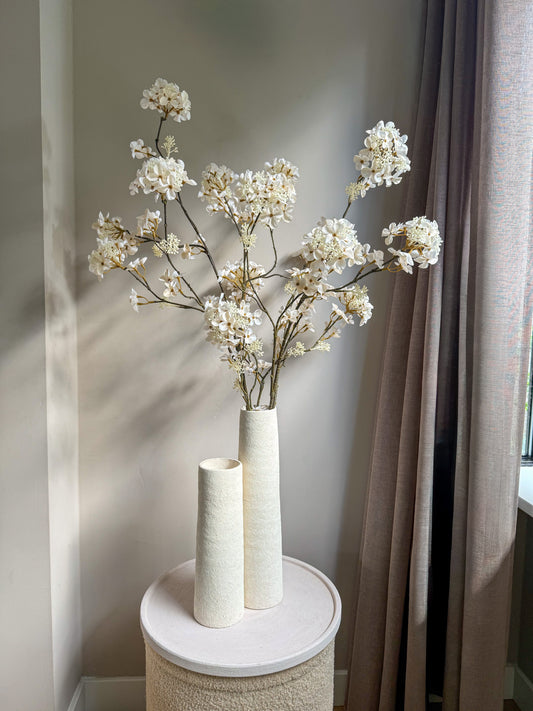 Hortensiatak crème 109 cm Geluk in bloei