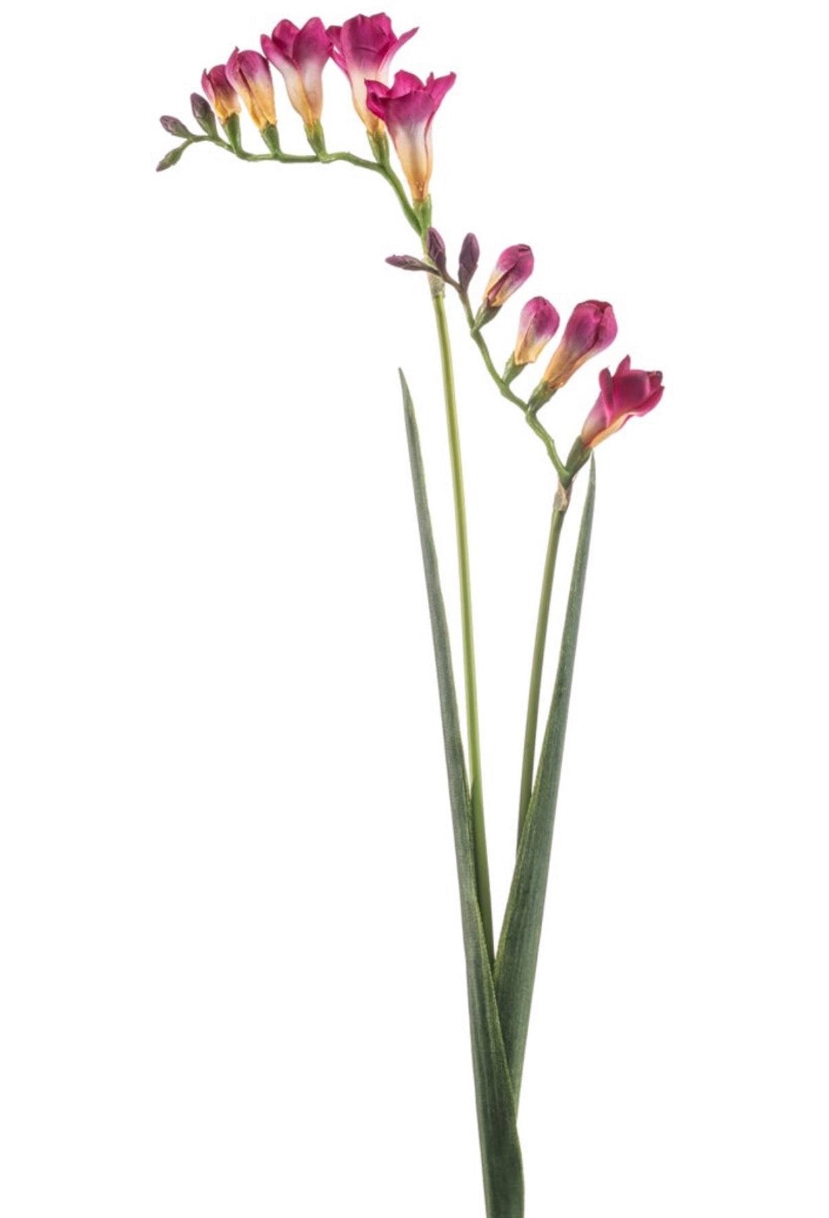 Kunstbloem Freesia | Fuchsia Geluk in bloei