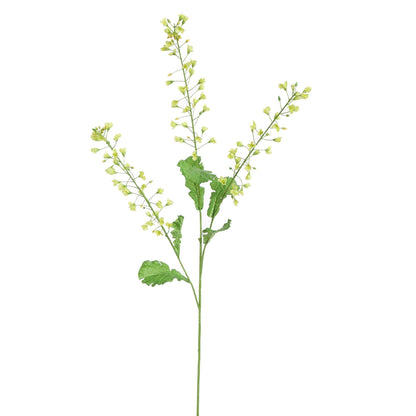 Kunstbloem Raapzaadbloem groen | 110 cm Geluk in bloei