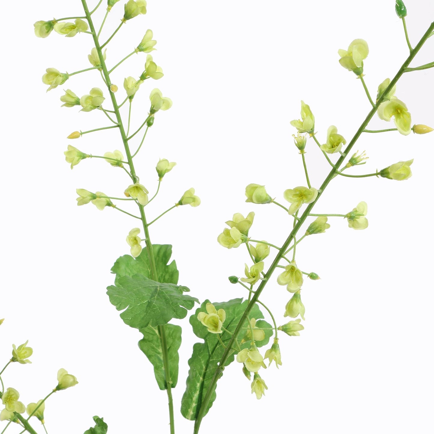Kunstbloem Raapzaadbloem groen | 110 cm Geluk in bloei
