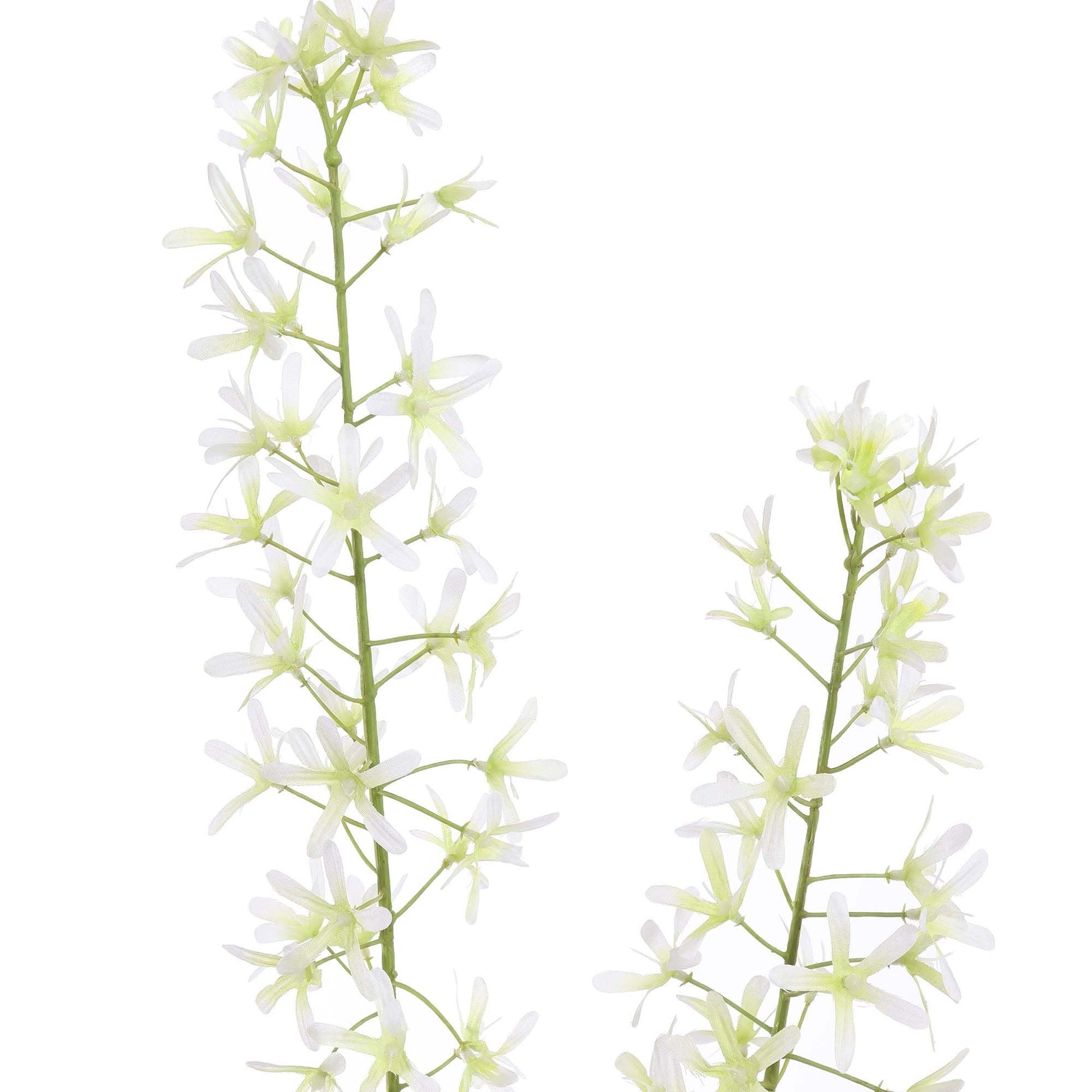 Kunstbloem Vlinderbloem Wit | 85 cm Geluk in bloei
