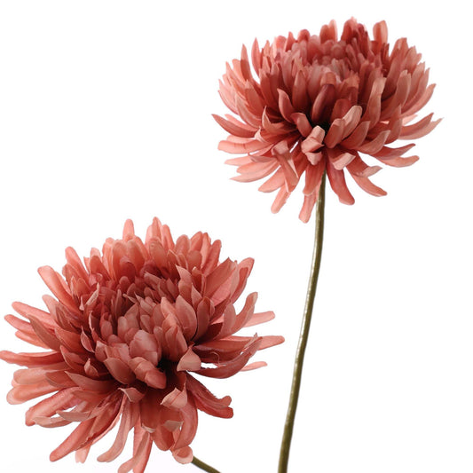 Kunstbloem Chrysant 65 cm | roze Geluk in bloei