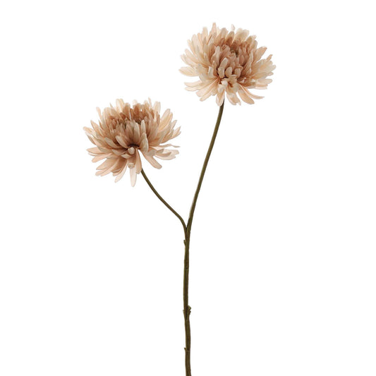 Kunstbloem Chrysant 65 cm | roze Geluk in bloei