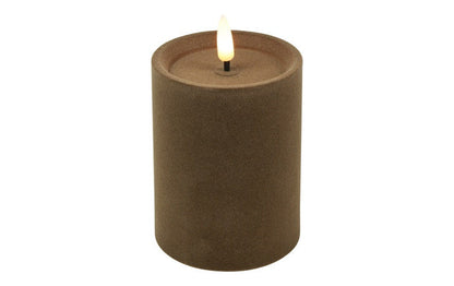 LED kaars Lyon velvet – Taupe | Countryfield (Kopie) Geluk in bloei