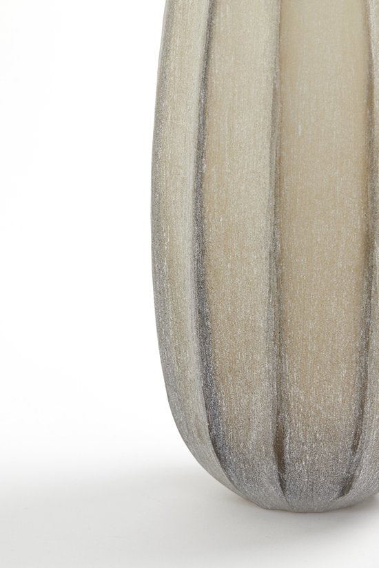 Vaas Bradley bruin Ø17,5 × H44,5 cm Geluk in bloei