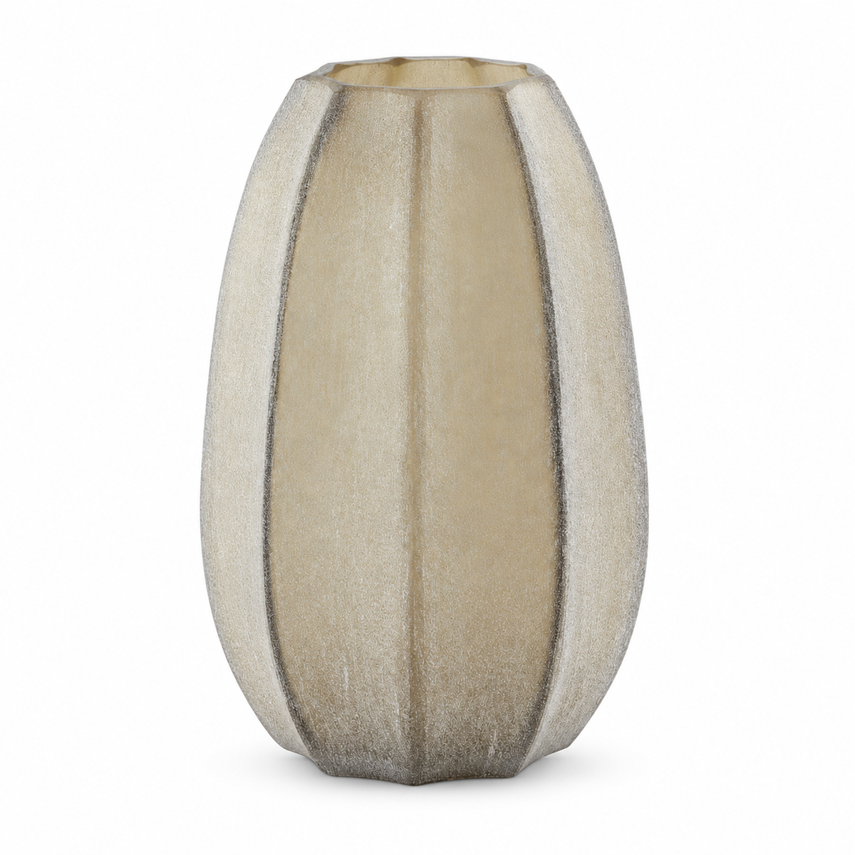 Vaas Bradley bruin Ø17 × H23,5 cm Geluk in bloei