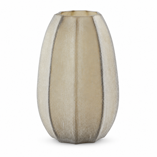 Vaas Bradley bruin Ø17 × H23,5 cm Geluk in bloei