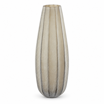 Vaas Bradley bruin Ø17,5 × H44,5 cm Geluk in bloei