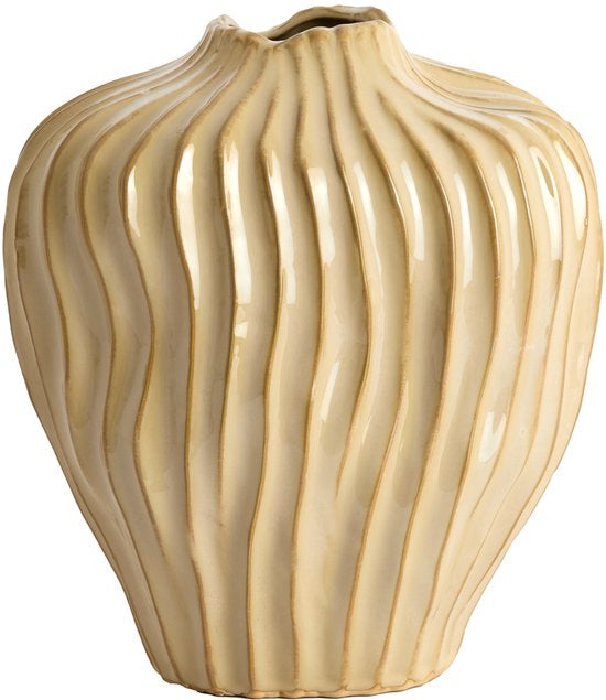 Vaas Vechhia – Beige | Light & Living Geluk in bloei