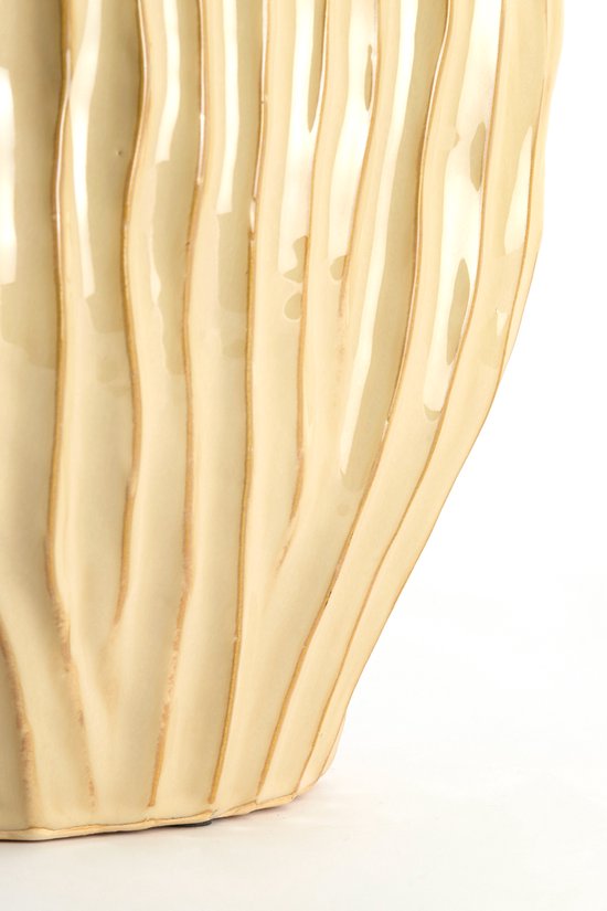 Vaas Vechhia – Beige | Light & Living Geluk in bloei