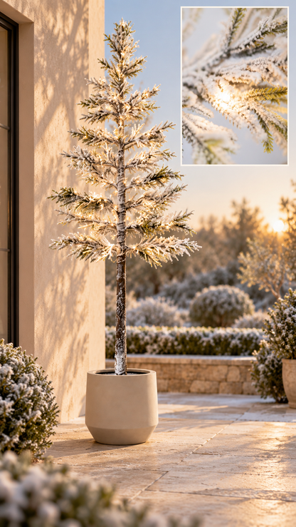 PRE-ORDER | LED Kerstboom Buiten met Verlichting | 150 & 180 cm Geluk in bloei