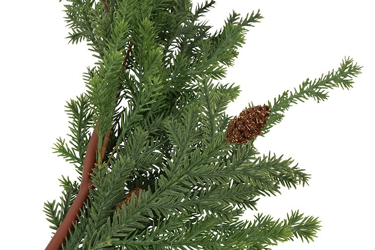 Guirlande Cryptomeria groen | 180 cm Geluk in bloei