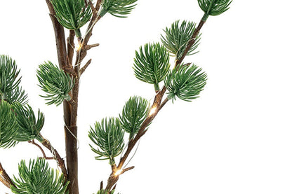 LED kerstboom Pinus Mugo groen | 125 cm Geluk in bloei