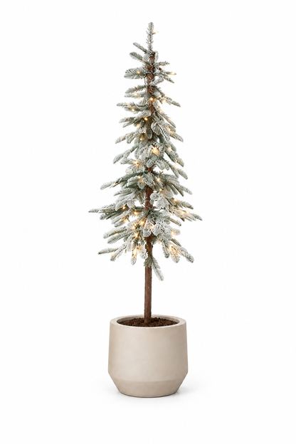 Kerstboomset met LED-verlichting inclusief pt Geluk in bloei