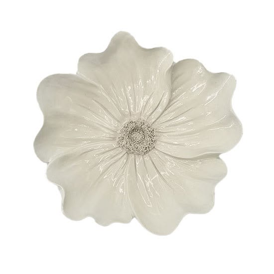 Wandbloem Helia | Beige Geluk in bloei