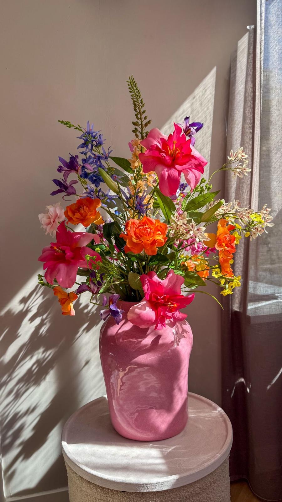 Boeket Lilly Geluk in bloei