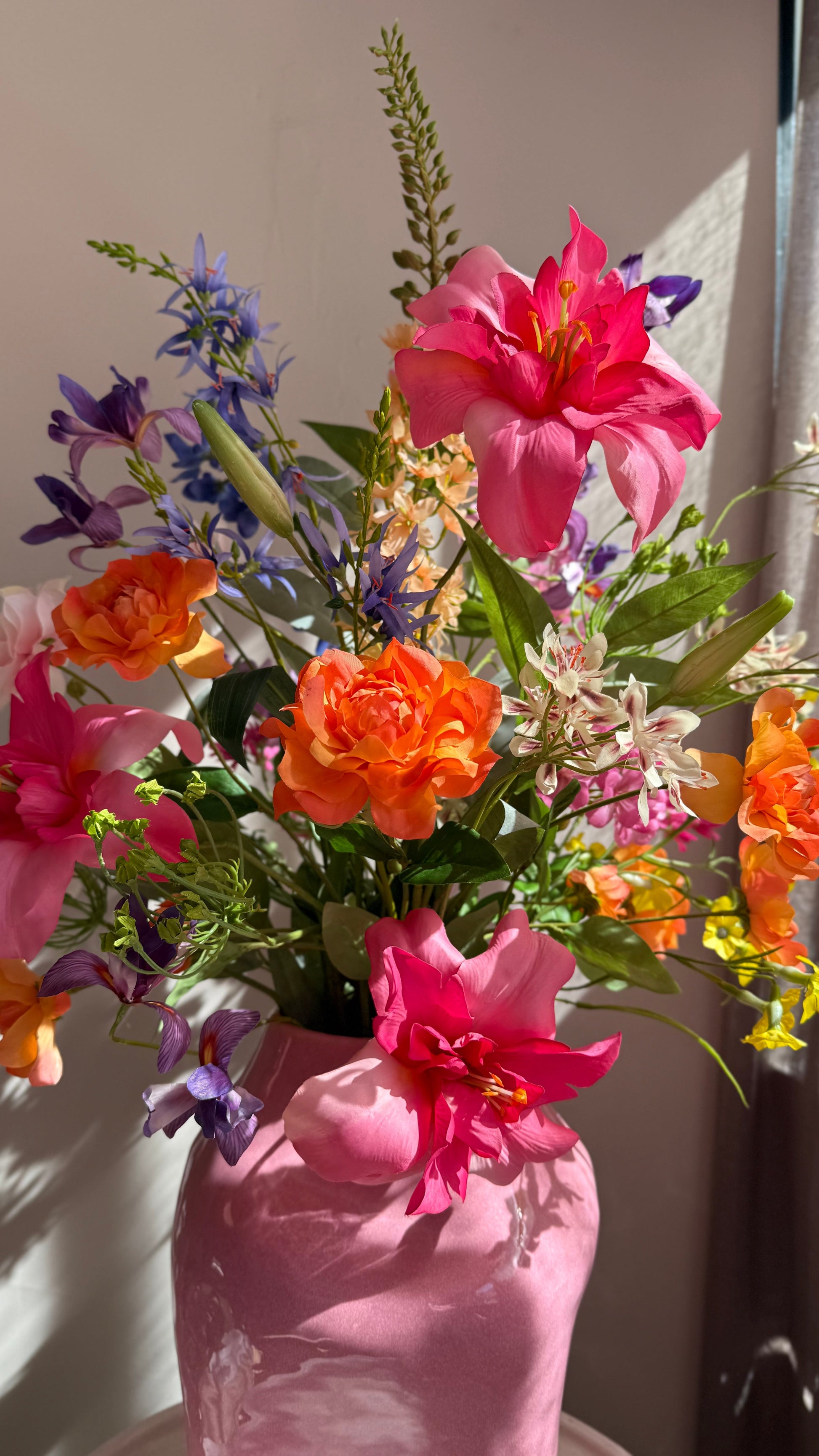 Boeket Lilly Geluk in bloei