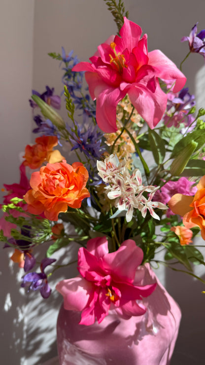 Boeket Lilly Geluk in bloei