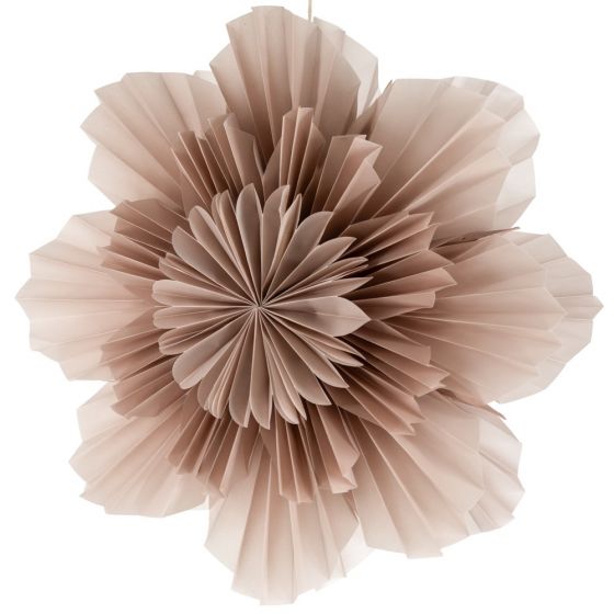 Kerstster 'Flower' oudroze