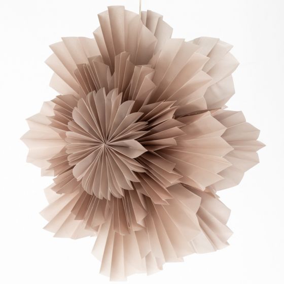 Kerstster 'Flower' oudroze