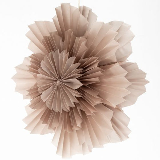 Kerstster 'Flower' oudroze