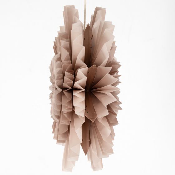 Kerstster 'Flower' oudroze